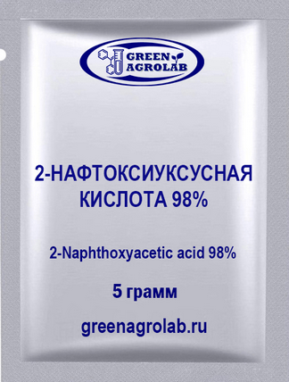 2-Нафтоксиуксусная кислота (β-нафтоксиуксусная кислота, BNOA, C12H10O3, CAS NO.: 120-23-0) - 5 грамм