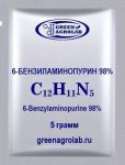 6-Бензиламинопурин (6-БАП, 6-BA, 6-Бензиладенин, C12H11N5, CAS NO.: 1214-39-7) - 5 грамм