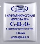 1-Нафтилуксусная кислота (НУК, α-Нафталинуксусная кислота, α-Нафтилуксусная кислота, 1-Нафталинуксусная кислота, NAA, α-Naphthaleneacetic acid, 1-Naphthylacetic acid, NAA, C12H10O2, CAS NO.: 86-87-3) - 1 грамм